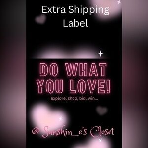 Extra Shipping Label❤️Extra Shipping Label❤️Extra Shipping Label